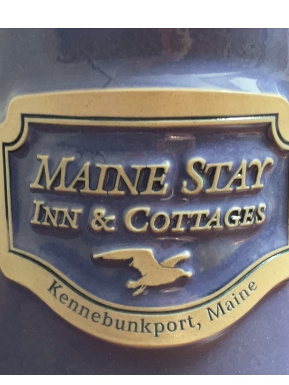 Deneen Pottery Maine Stay Inn & Cottages Kennebunkport ME Mug 2011 - Picture 9 of 10